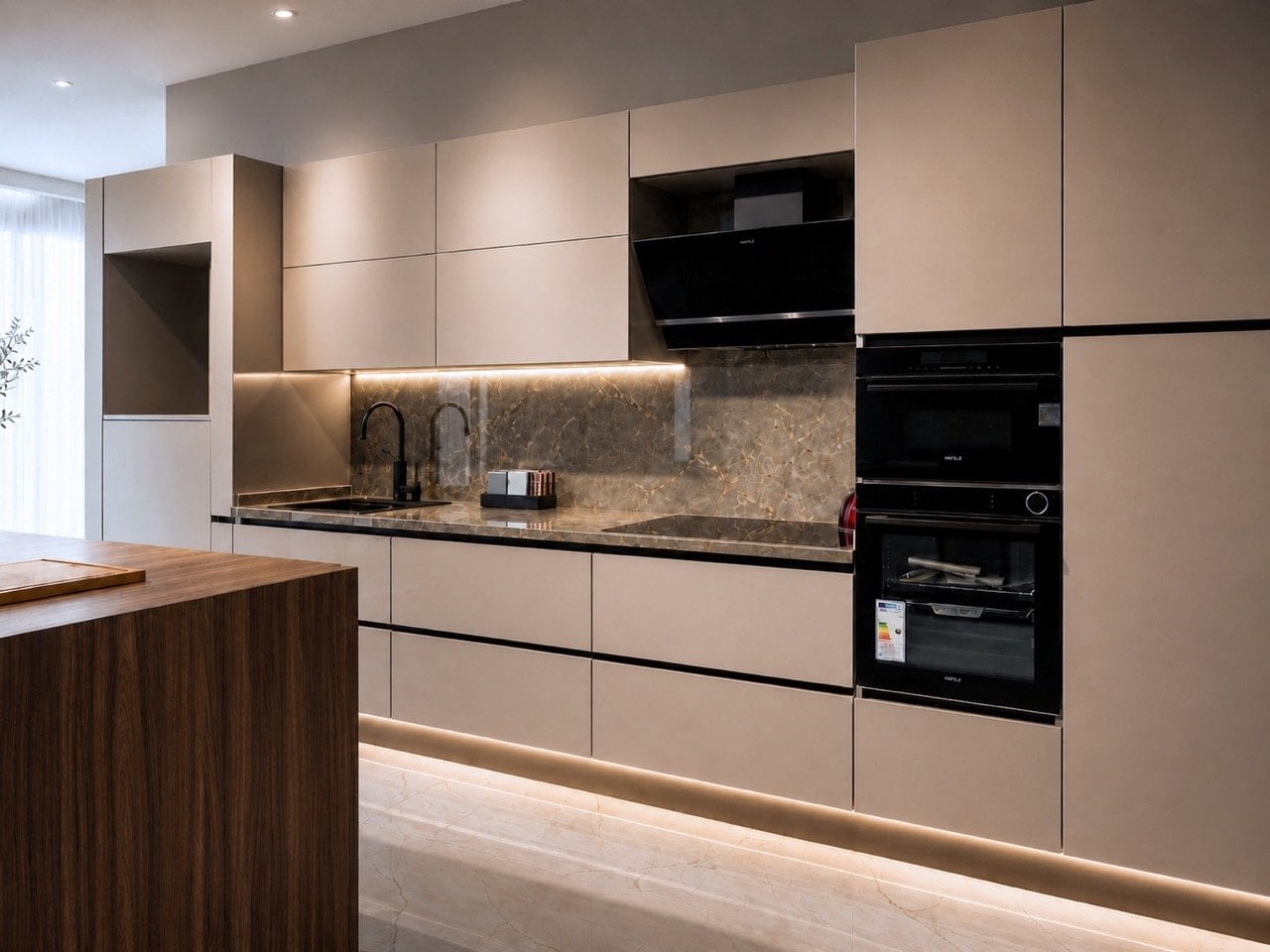 Kartela Mutfak showroom banyo dolabı ve depolama çözümleri