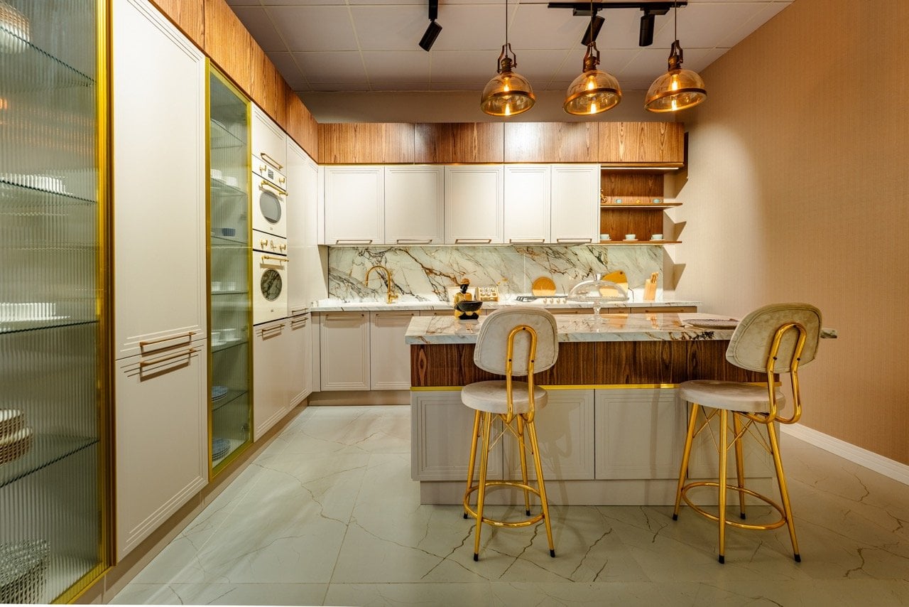 Kartela Mutfak showroom mutfak dolabı kapak ve renk seçenekleri