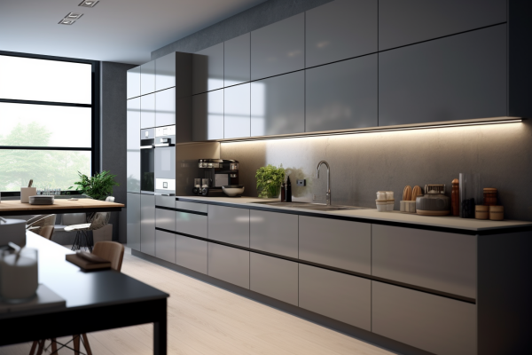 Modern Mutfak Dolabı Modeli – Lake Kapaklı Özel Tasarım