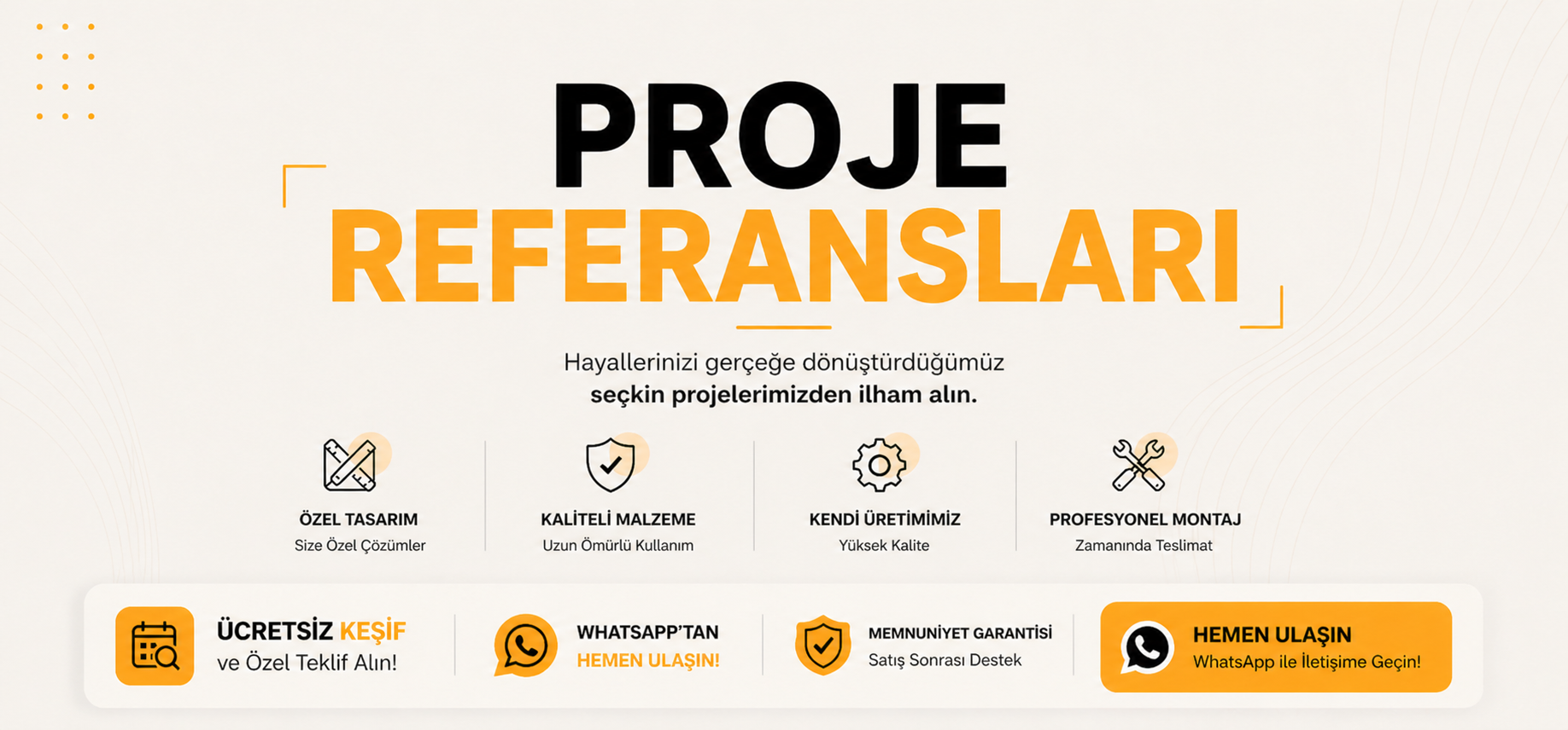 PROJE REFERANSLARIMIZ